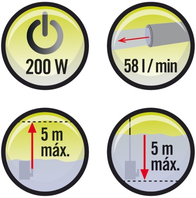 Bomba de Achique Lista Hidrosub Al-58