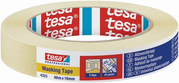 Cinta para Pintar de Uso General 19mm 50 Metros