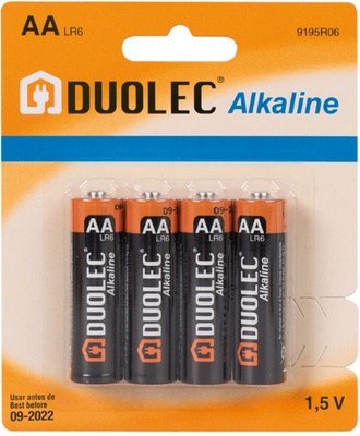 Pila Alcalina AA - Lr06 Bl.4 
