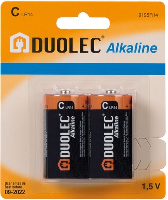 Pila Alcalina D - Lr20 Bl.2