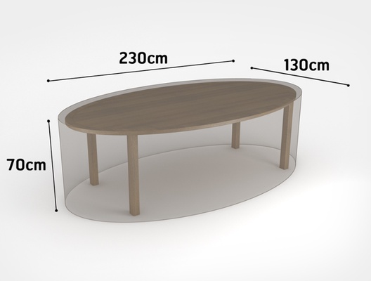 Funda Mesa Ovalada Nortene 230x130x70