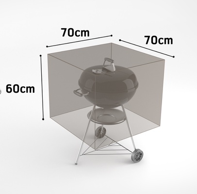 Funda Barbacoa Nortene 70x70x60