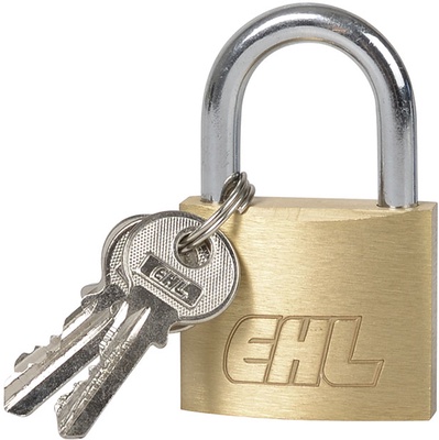 Candado Laton Arco Normal 40 mm.