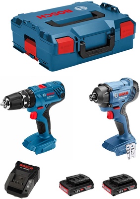 Pack Atornilladores Bosch Gdr 18v-160 + Gsb 18v-21