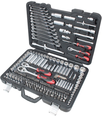 Maletín Llaves de Vaso 218 Piezas Ratio Maletín Llaves de Vaso 218 Piezas Ratio