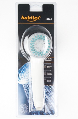 Mango Ducha Habitex Ibiza Blanco