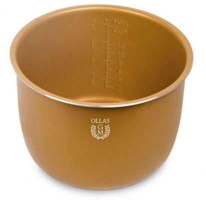 Cubeta Ceramica 4l Dorada