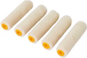 Recambio 5 unidades Minirodillo Esmaltar y Barnizar Ratio 11 cm