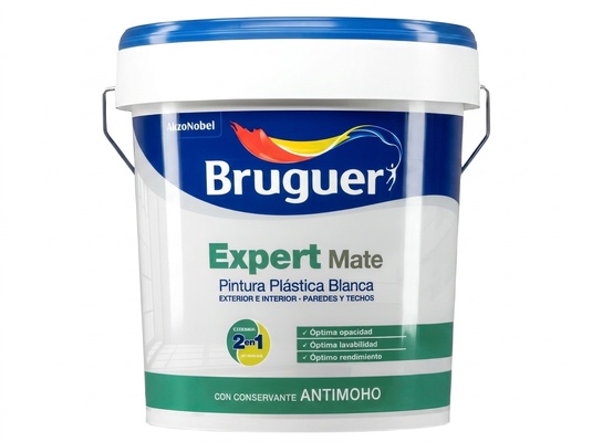 Pintura Plastica Mate Blanca Expert Bruguer 750ml Pintura Plastica Mate Blanca Expert Bruguer 750ml