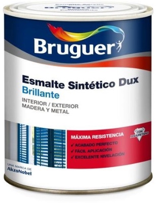 Esmalte Sintetico Dux Blanco Brillo Bruguer 2,5 Litros