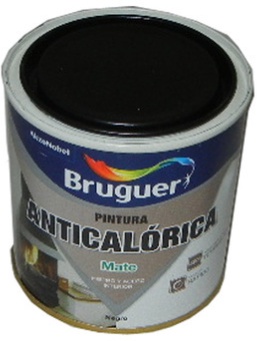 Pintura Anticalorica Bruguer Negra 250ml