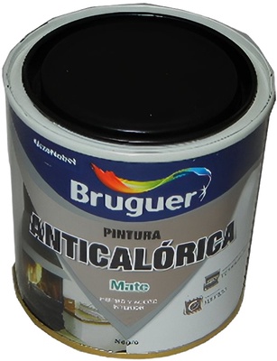 Pintura Anticalorica Bruguer Negra 250ml Pintura Anticalorica Bruguer Negra 250ml
