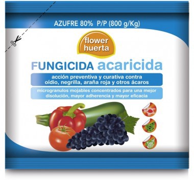Fungicida Acaricida Azufre 80% 50gr