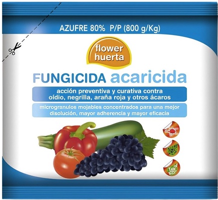 Fungicida Acaricida Azufre 80% 50gr Fungicida Acaricida Azufre 80% 50gr