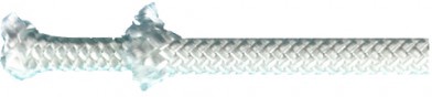 Cuerda Poliester Trenzado blanca 8mm ( Metro )