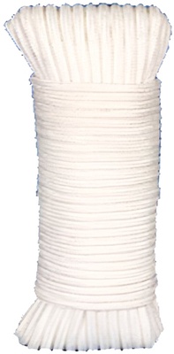 Cuerda Poliéster / Trenzado Blanco 4mm 15 metros Cuerda Poliéster / Trenzado Blanco 4mm 15 metros