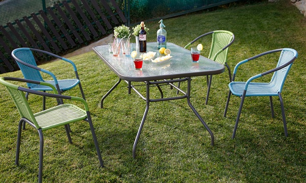 Mesa Rectangular Jard�n Basic 142x90 cm