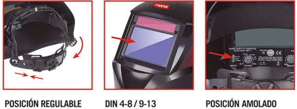 Pantalla de Soldar  Electronica Ratio R102-x