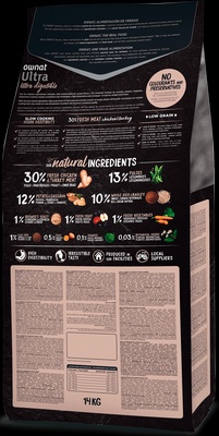 Pienso Perros Ownat Ultra Medium Adult 3 kg