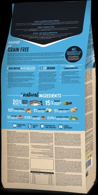 Pienso Perros Ownat Just Grain Free Adult Trucha 14 kg