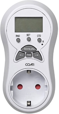 Mini Programador Anal�gico Diario 16a 230v/50hz Blanco Coati