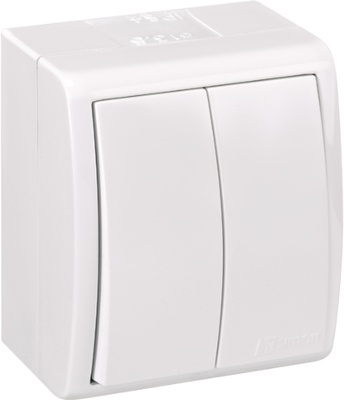 Interruptor Conmutador Doble Aquarius