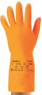 Guante Caucho Natural Ansell Extra T.8 87955