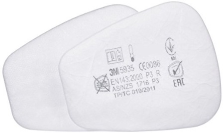 Filtros de Part�culas 3m 5935 P3 (2 Unidades)