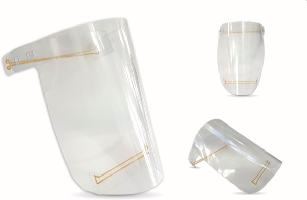 Pantalla  Facial Transparente 10 unidades