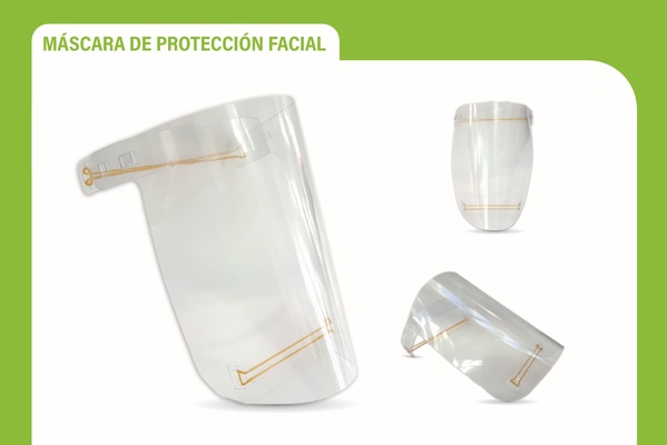 Pantalla  Facial Transparente 50 unidades