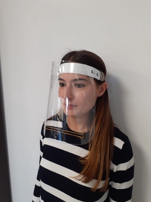 Pantalla  Facial Transparente 50 unidades