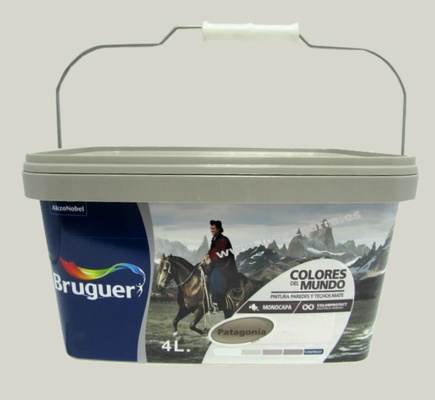 Pintura Plastica Perla Suave Colores del Mundo Patagonia 4l