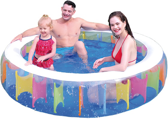 Piscina hinchable Rainbow �190x50 cm
