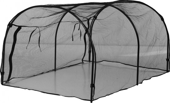 Red de Protecci�n para Huerto Negro 120x80x60 cm