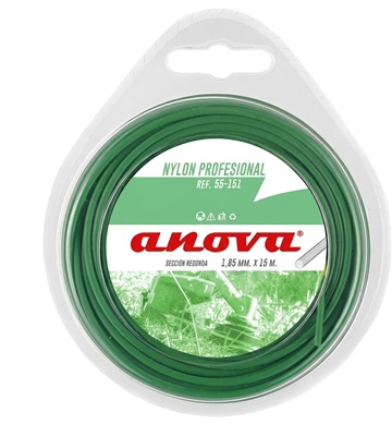 Hilo Desbrozadora Nylon Redondo 1.65mm 15 Metros Hilo Desbrozadora Nylon Redondo 1.65mm 15 Metros