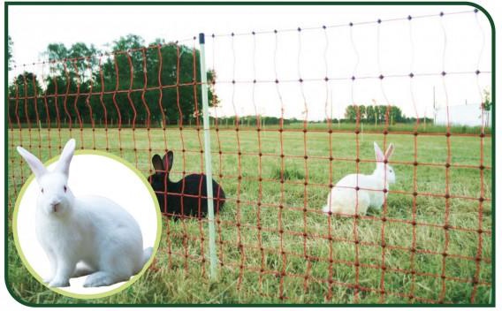 Malla Electrificada para Conejos 50 metros