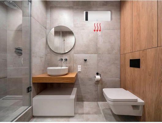 Calefactor de pared Facula Nexeo Split 2000W