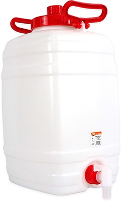 Bidon Plastico Rectangular Ref 87+ Grifo 25 lt