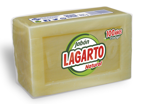 Pastilla Jabon Lagarto Natural 400 gr