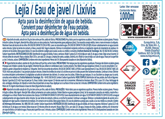 Lejia Lagarto Super 1,5 litros