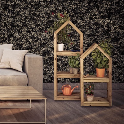 Estateria madera plantas Campanile Indoor s