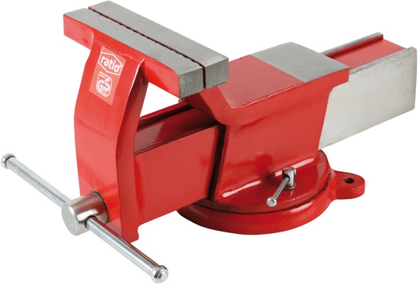 Tornillo Banco Giratorio acero 125mm