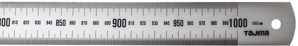 Regla de acero inoxidable TAJIMA