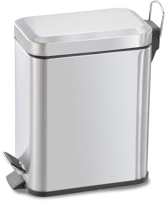 Cubo Pedal 5 L Habitex Acero Inoxidable