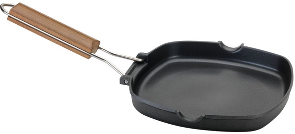Asador Plancha Aluminio Fundido 28x28 cm Asador Plancha Aluminio Fundido 28x28 cm