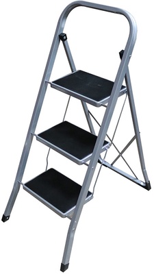 Escalera Acero 3 Pelda�os Habitex