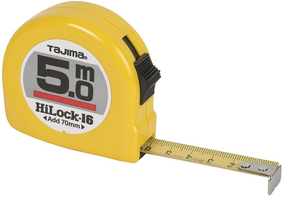 Flexometro Hi-lock-16 5m Tajima Abs