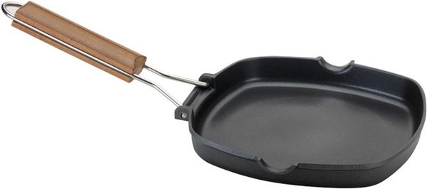 Asador Plancha Aluminio Fundido 24x24 cm Asador Plancha Aluminio Fundido 24x24 cm