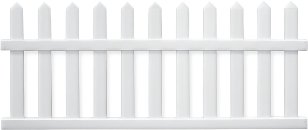 Valla Pvc Duramax para Jardin