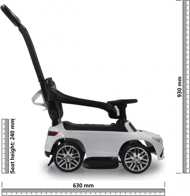 Correpasillos Jamara Mercedes-Benz Amg Gle 63 Blanco 3en1